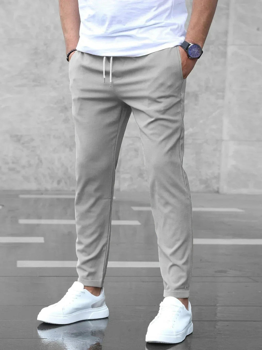 Herrenhose Mit Stretch | Stilvoll