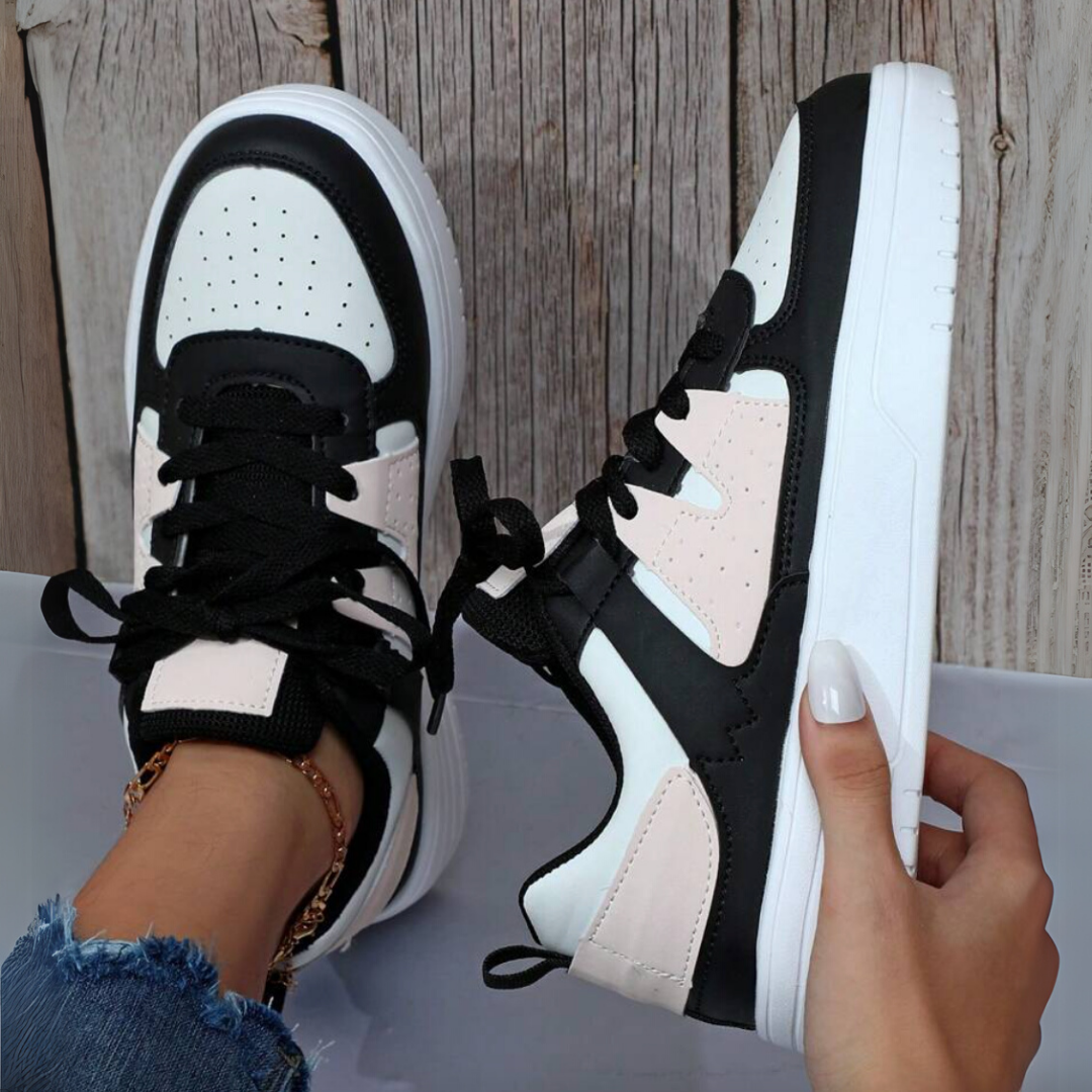 Damen High-Top Sneaker mit Chunky Sohle
