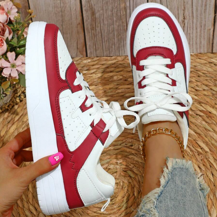 Damen High-Top Sneaker mit Chunky Sohle