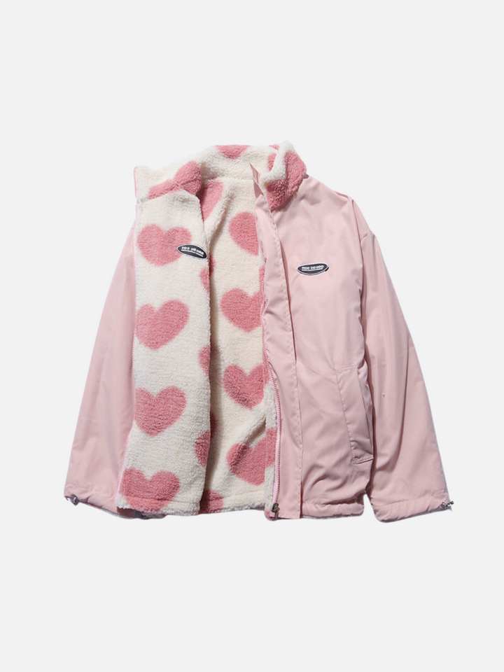 Stylische Fleece-winterjacke Für Damen | Reißverschluss