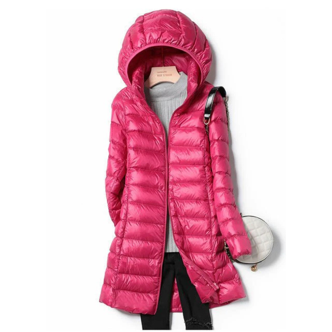 Damen Winter Steppjacke | Mit Kapuze