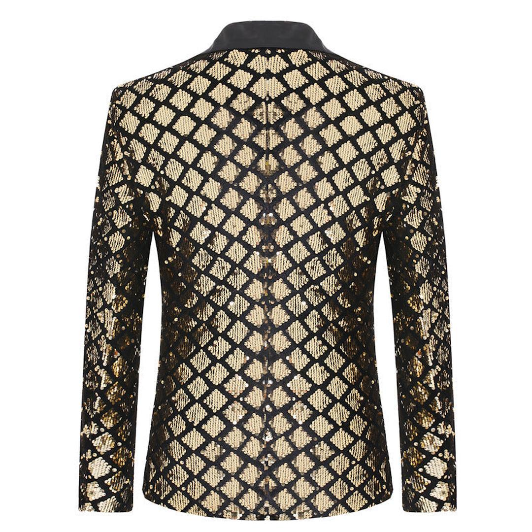 Stylischer Glitzerblazer Für Herren | Festlich