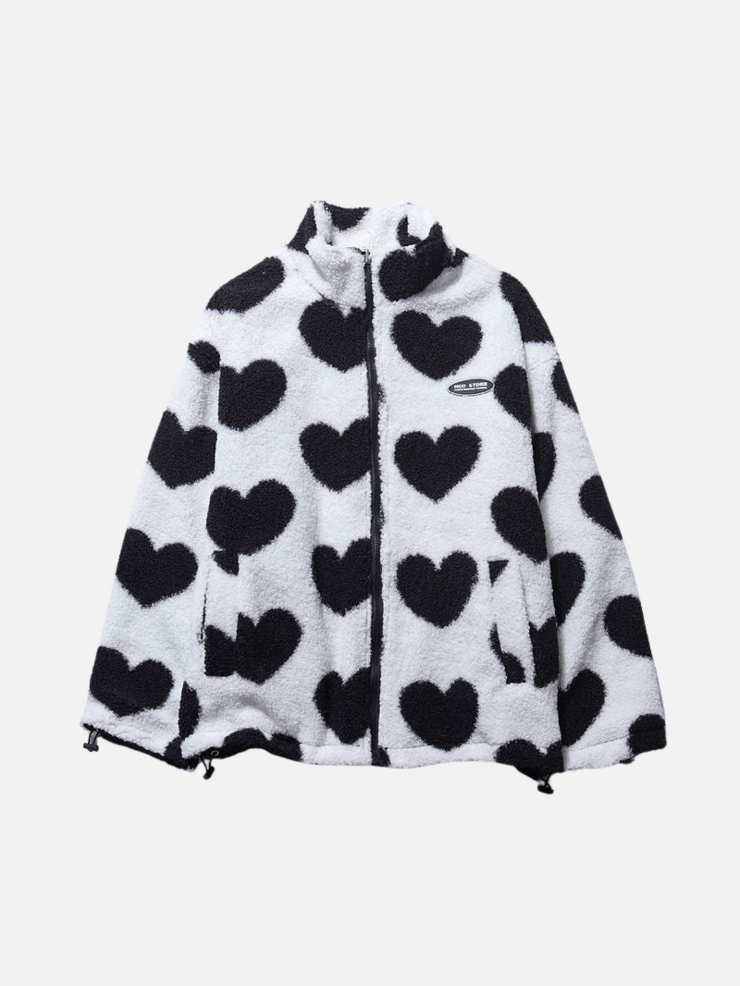 Stylische Fleece-winterjacke Für Damen | Reißverschluss