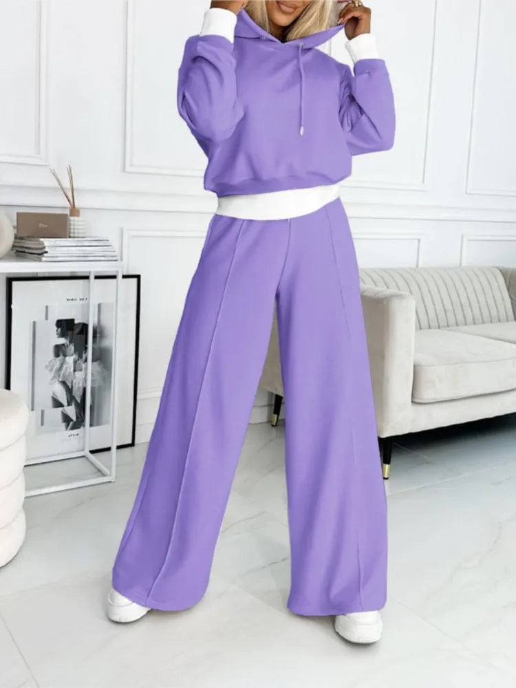 Zweiteilige Loungewear Für Damen | Mit Kapuze