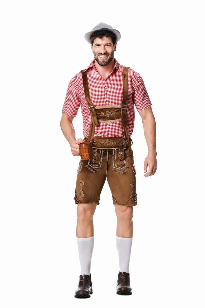 Herren Lederhosen Outfit für das Oktoberfest