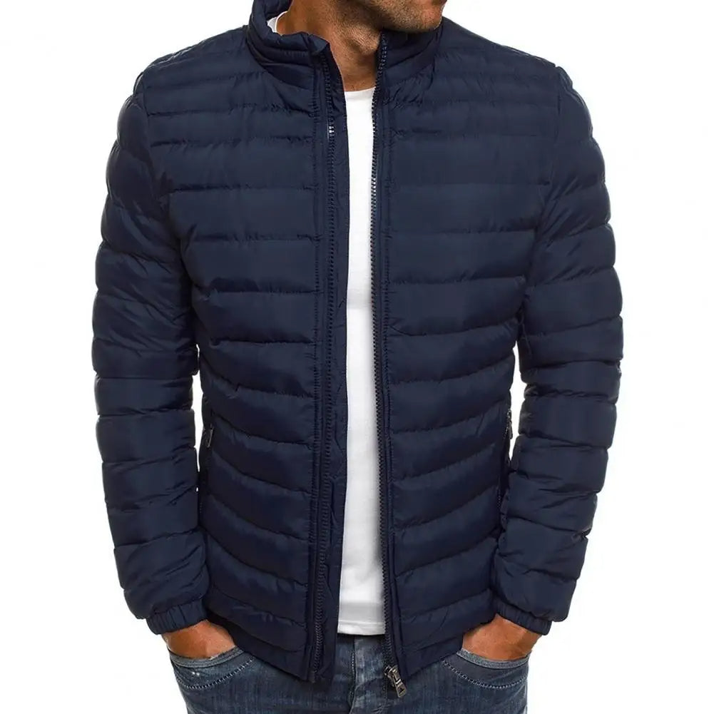 Herren Reißverschluss Daunenjacke | Winter