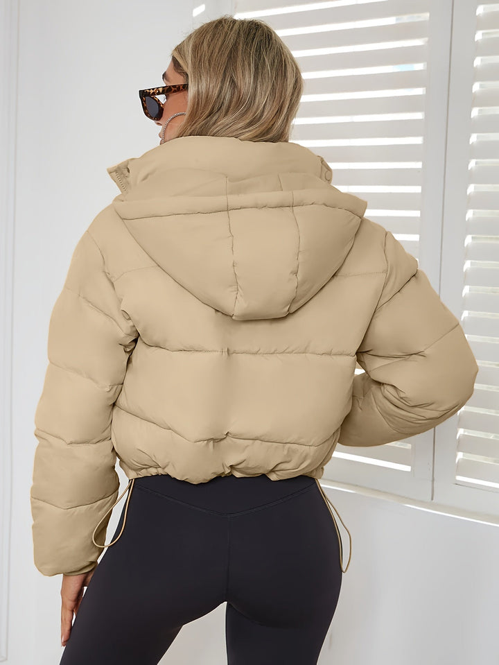 Damen Daunenjacke Mit Kapuze | Kurz
