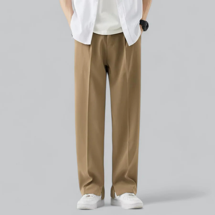Herren Hose Mit Weitem Schnitt | Freizeit