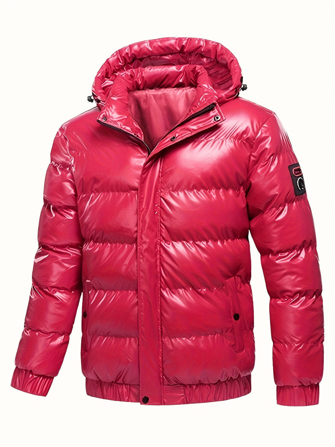 Lässige Winter-Daunenjacke Für Herren | Langarm