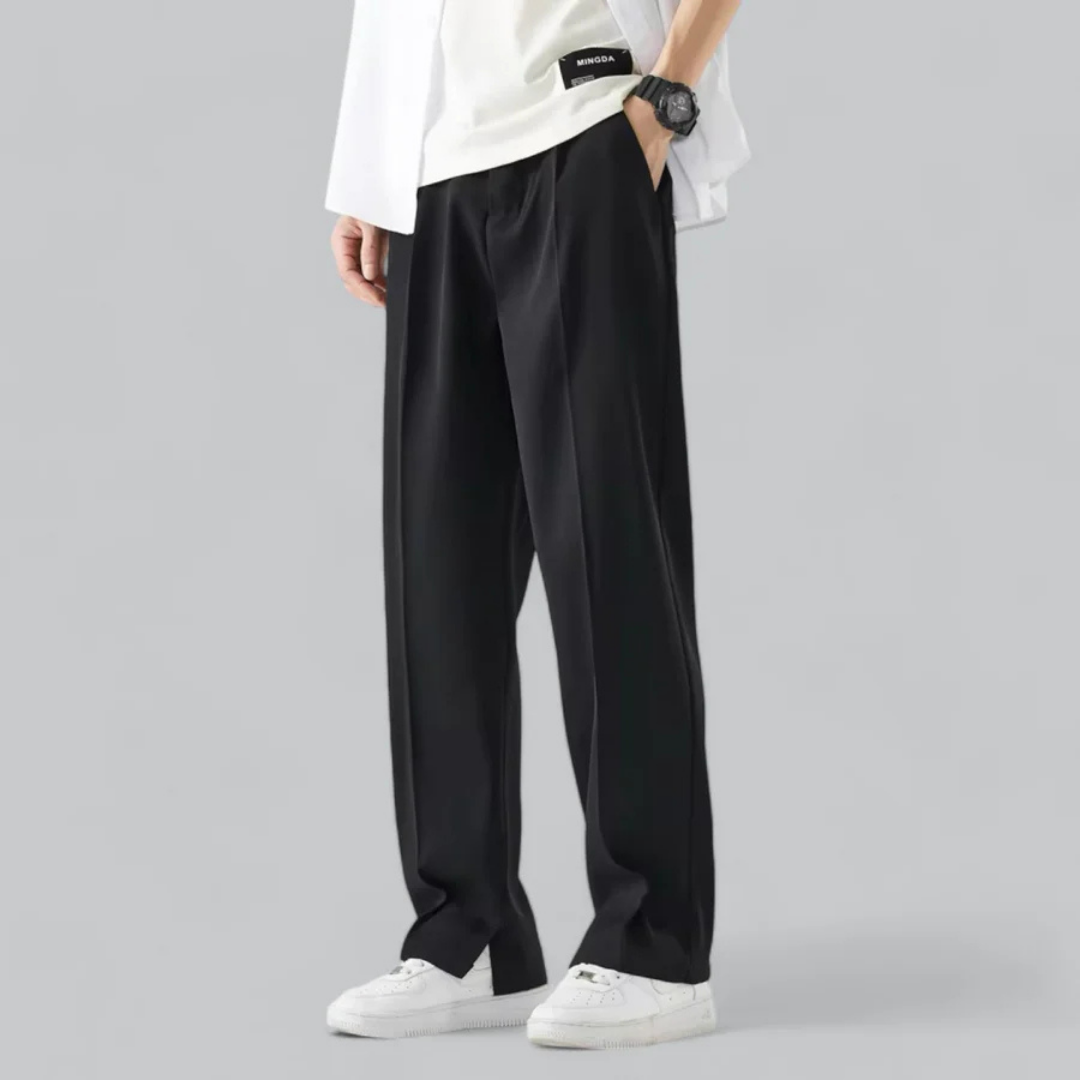 Herren Hose Mit Weitem Schnitt | Freizeit