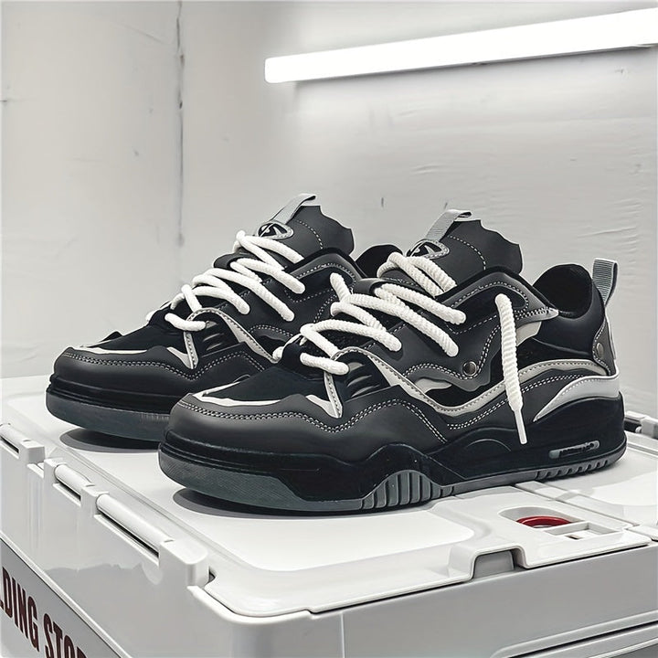 Herren-Sport-Schuhe mit geometrischem Muster