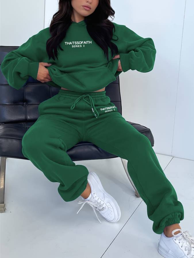 Zweiteiliges Hausanzug-Set Für Damen | Langarm