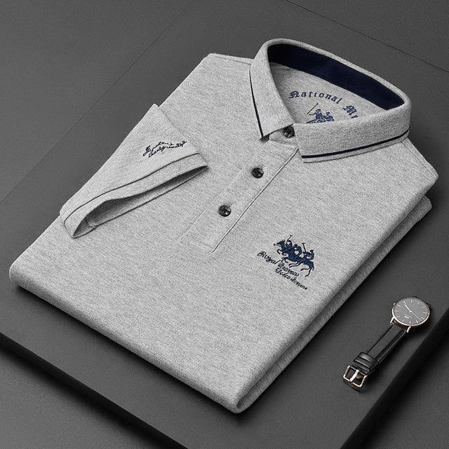 Herren-Poloshirt mit Kragen