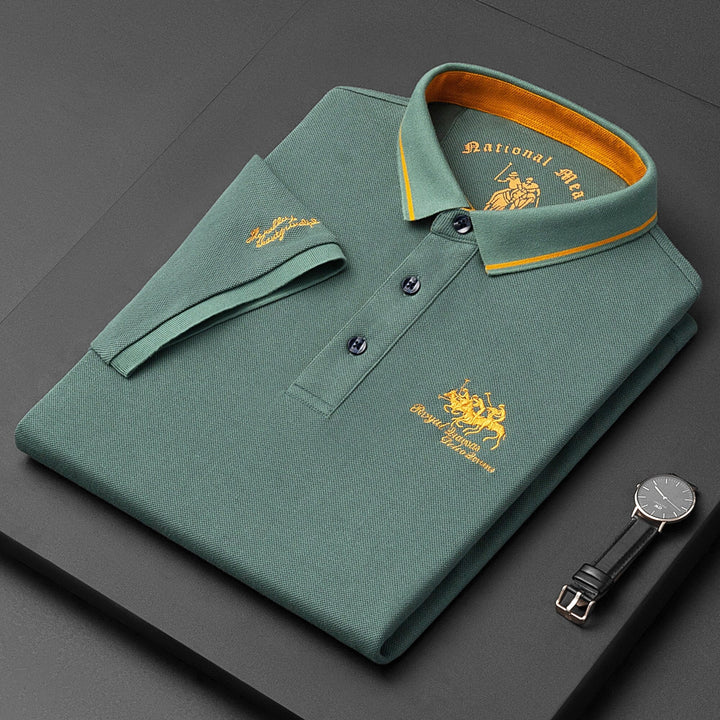 Herren-Poloshirt mit Kragen