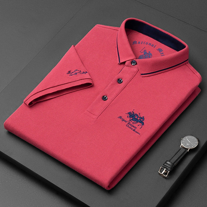Herren-Poloshirt mit Kragen