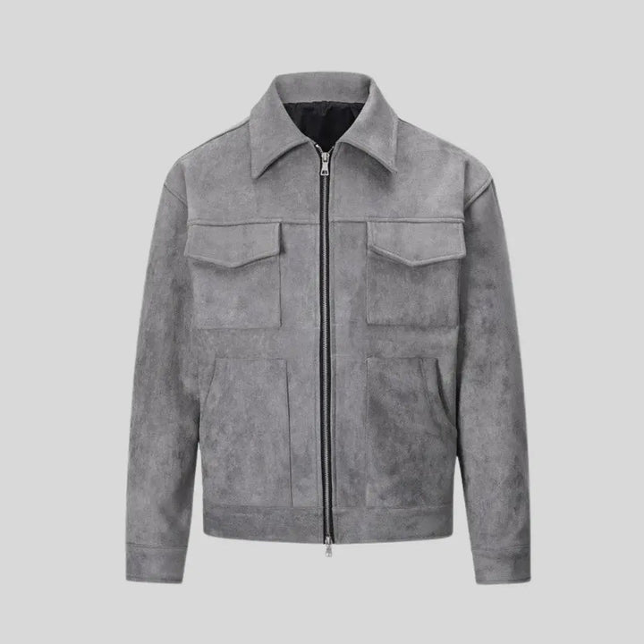 Klassische Bomberjacke Für Herren | Reißverschluss