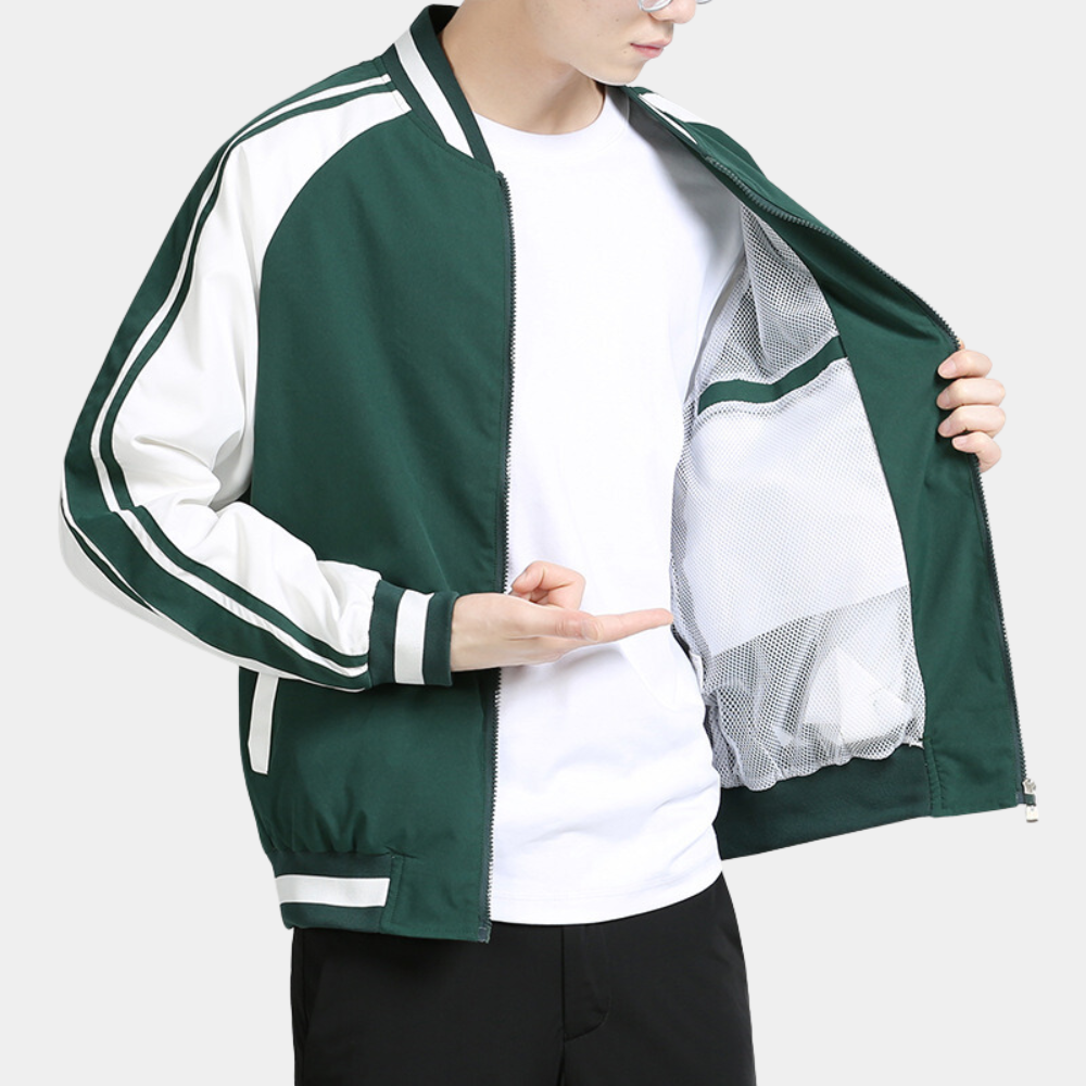 Sportliche Zip-Up Jacke für Herren