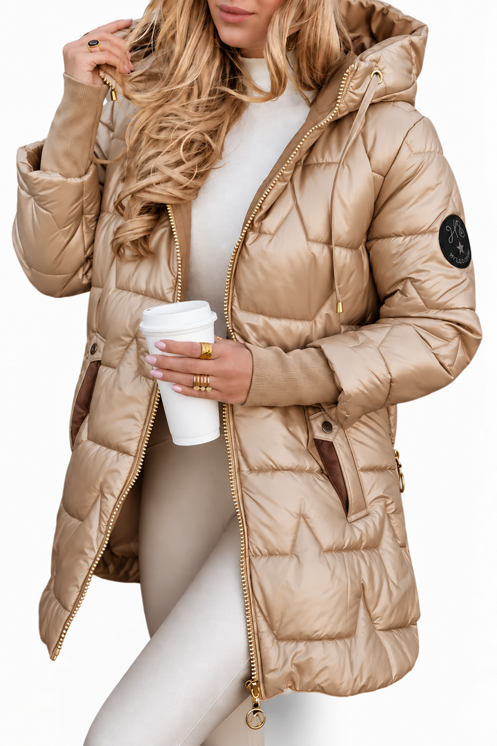 Elina Steppjacke mit Kapuze