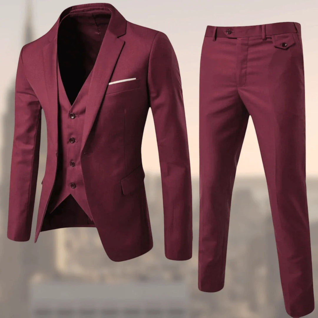 3-Teiliges Herrenanzug-Set | Formal
