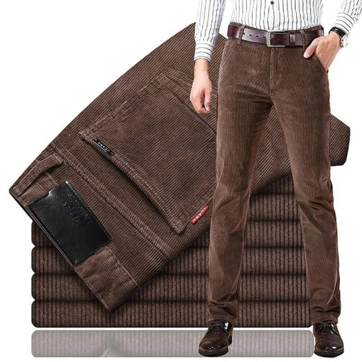 Herren Sommer-Cordhose mit Taschen