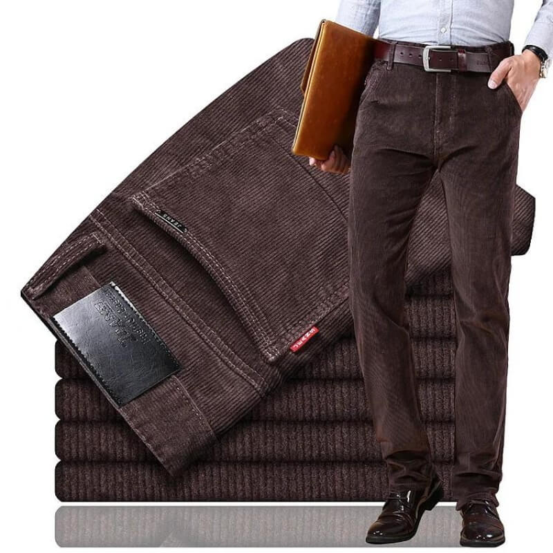Herren Sommer-Cordhose mit Taschen