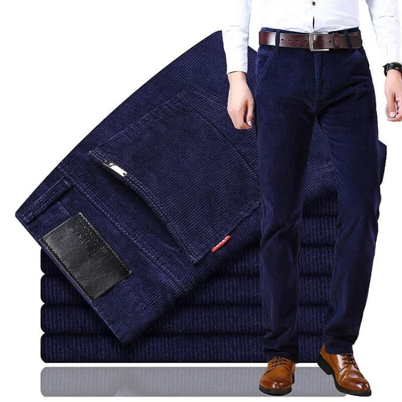 Herren Sommer-Cordhose mit Taschen