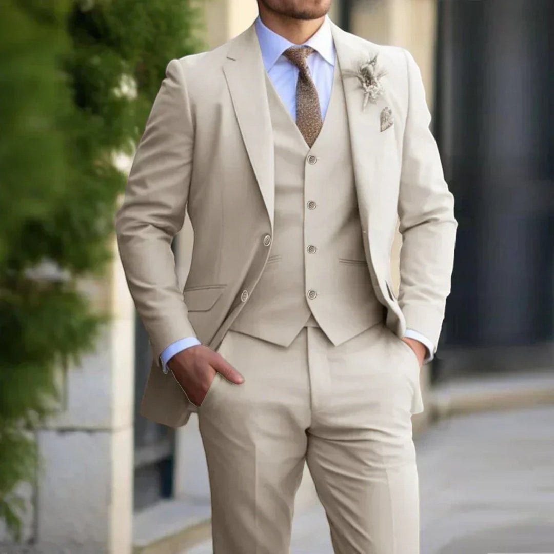 3-Teiliger Herrenanzug | Slim Fit