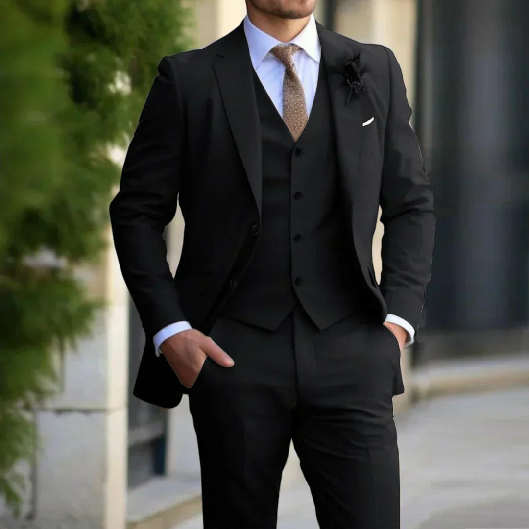 3-Teiliger Herrenanzug | Slim Fit
