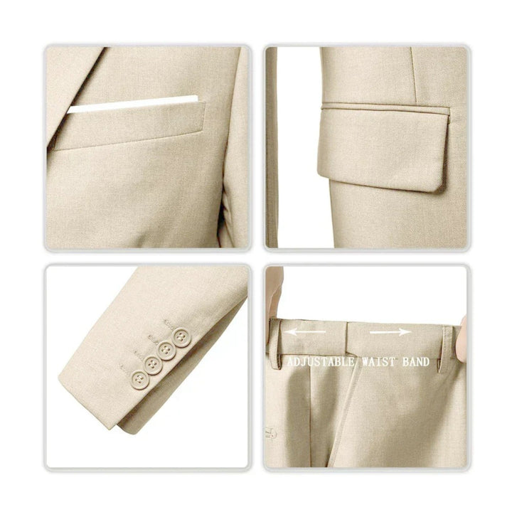 3-Teiliger Herrenanzug | Slim Fit