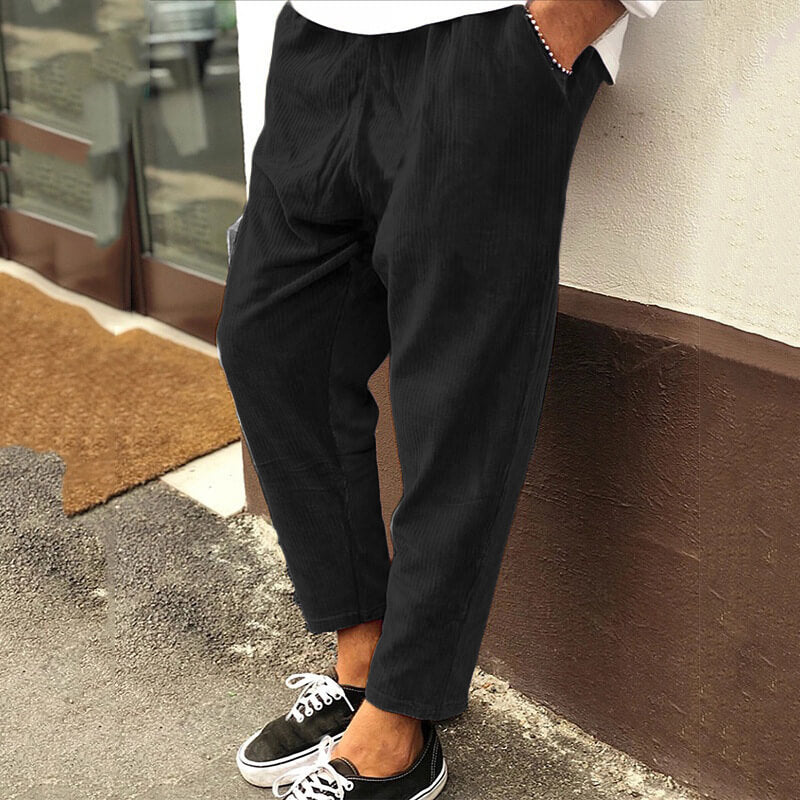 Herren Ganzjahres-Cordhose mit Taschen