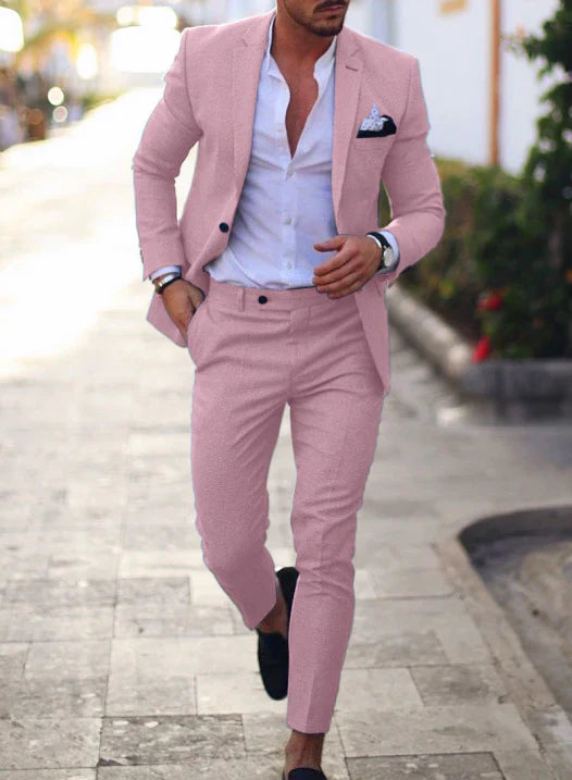 Herren 2-Teiliger Anzug | Blazer Und Hose