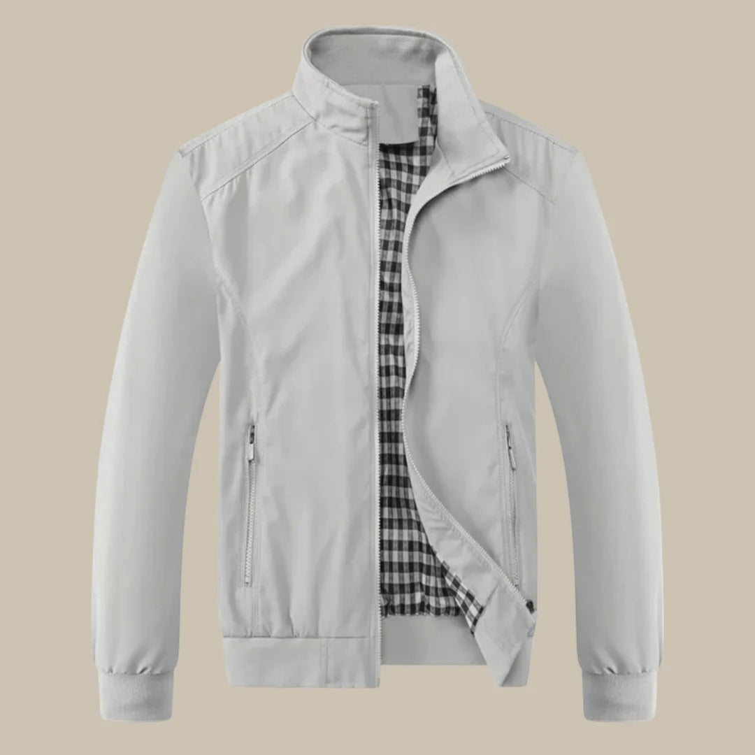 Lässige Jacke Für Herren | Mit Reißverschluss