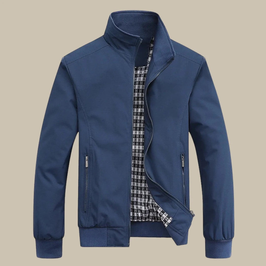 Lässige Jacke Für Herren | Mit Reißverschluss