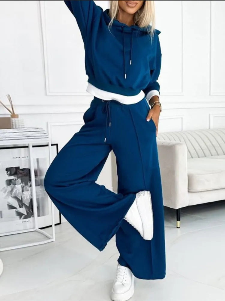 Zweiteilige Loungewear Für Damen | Mit Kapuze
