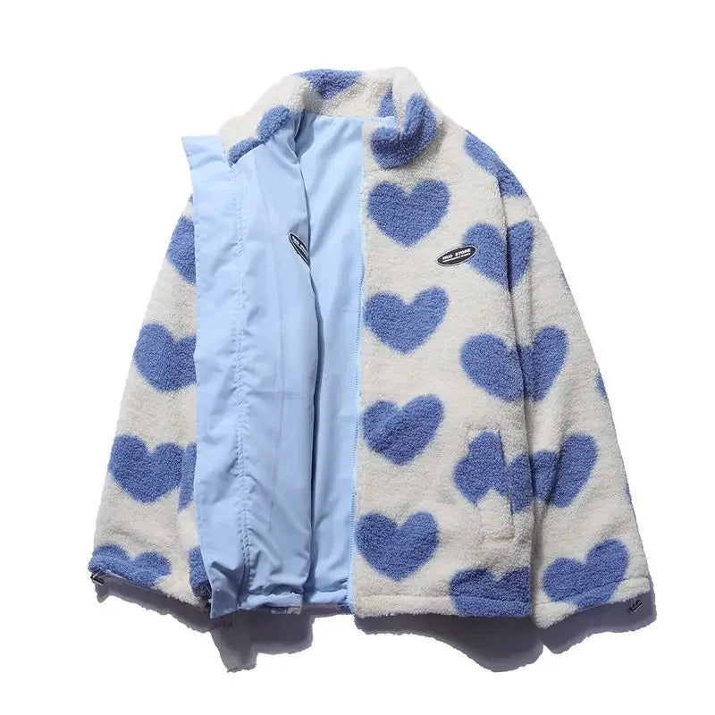Livia Wendejacke mit Herzmuster