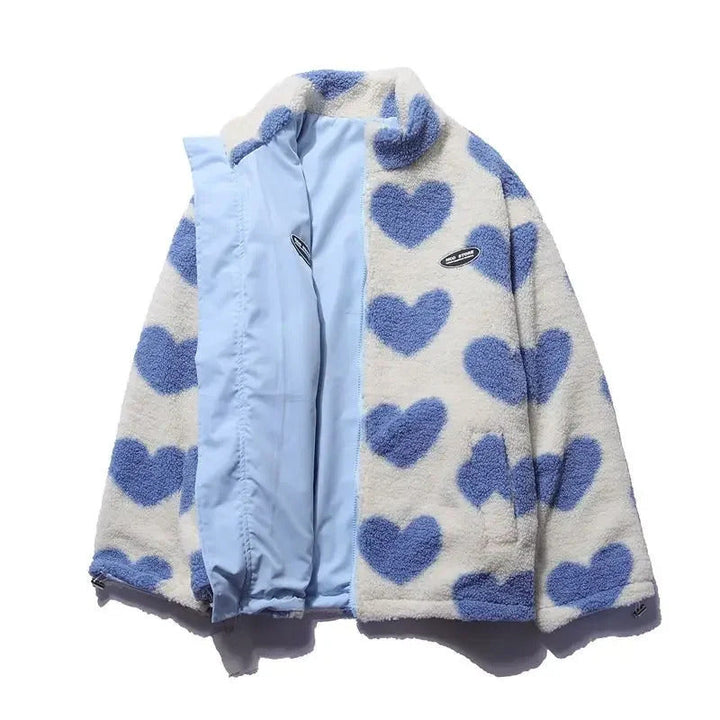 Livia Wendejacke mit Herzmuster