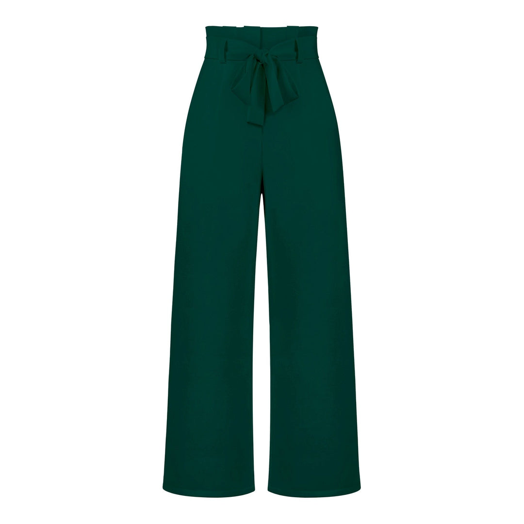 Damen Leinenhose Mit Hoher Taille | Stilvoll