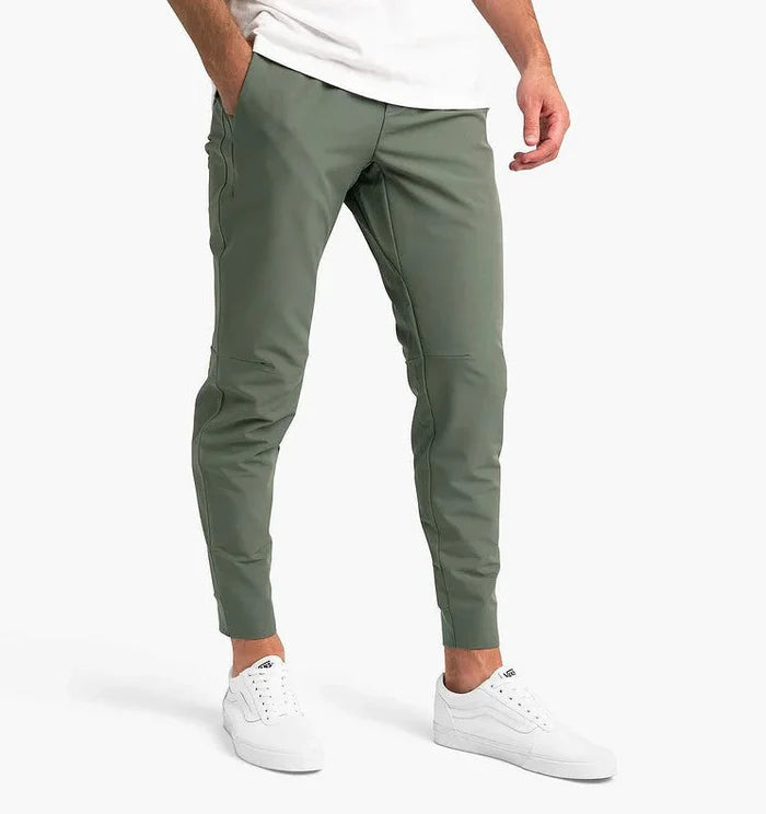 Herren Stretch-Athletikhose mit schmaler Passform