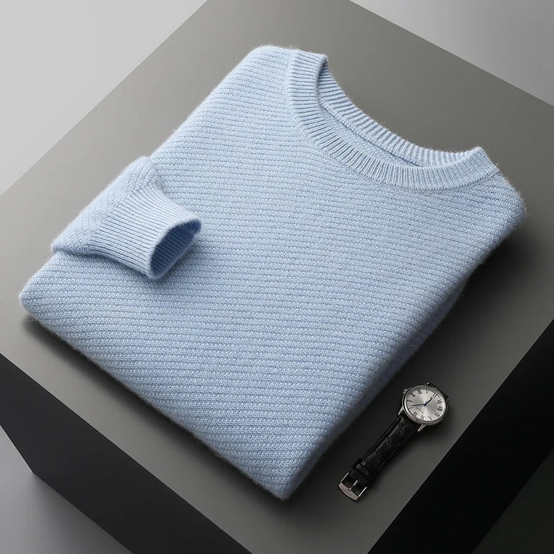 Lässiger Strickpullover Für Herren | Langarm