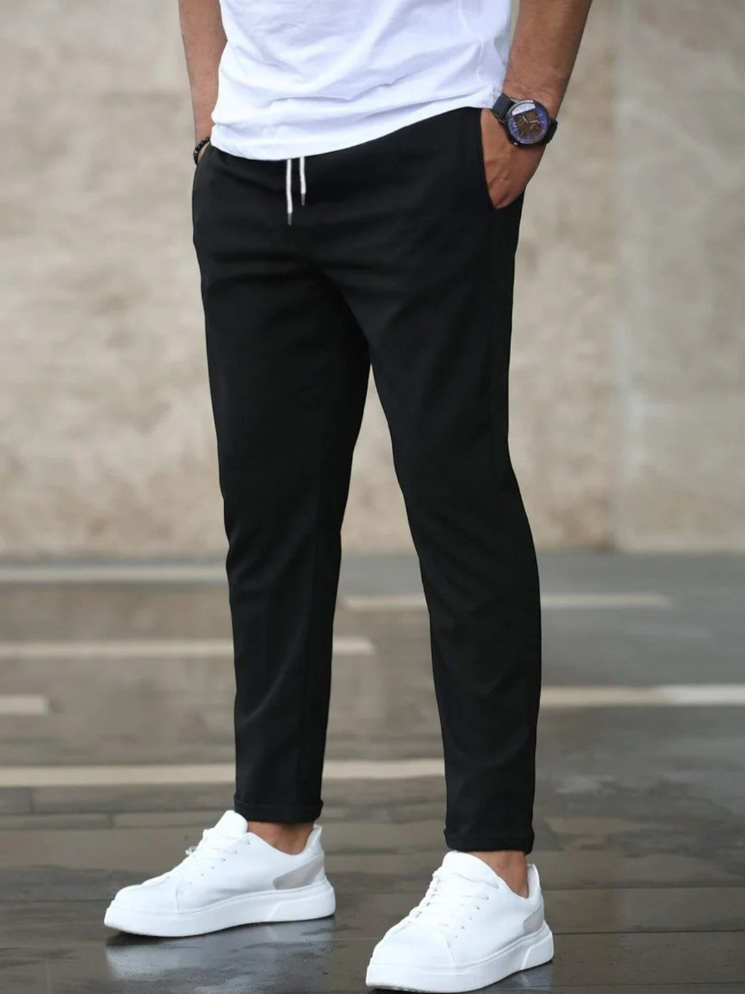 Herrenhose Mit Stretch | Stilvoll