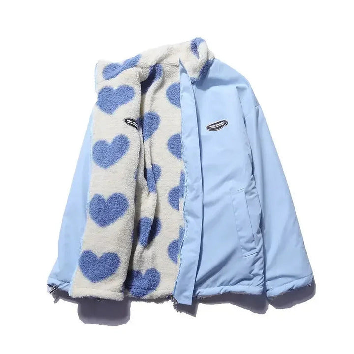 Livia Wendejacke mit Herzmuster