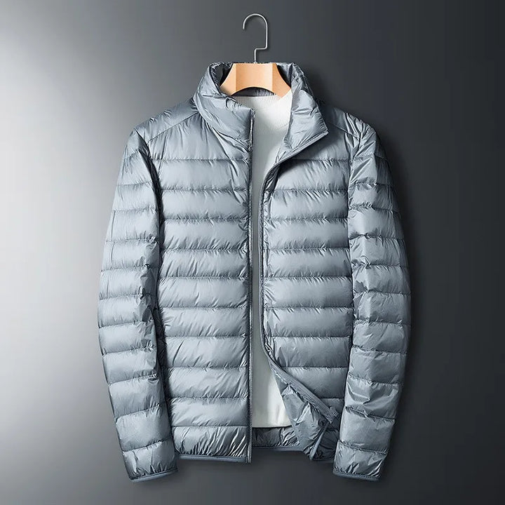 Herren Daunenjacke Mit Stehkragen | Winter