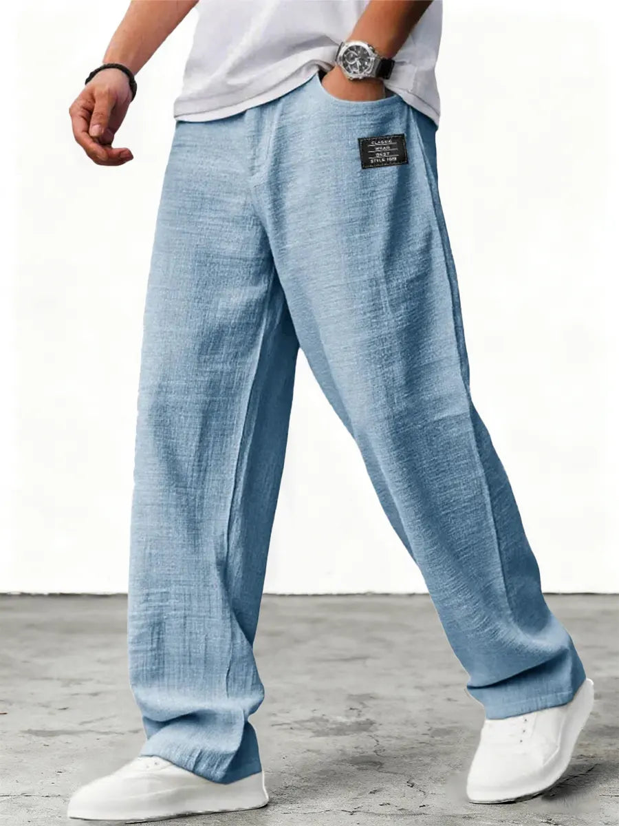 Herren Leinenhose – Leicht, atmungsaktiv und bequem