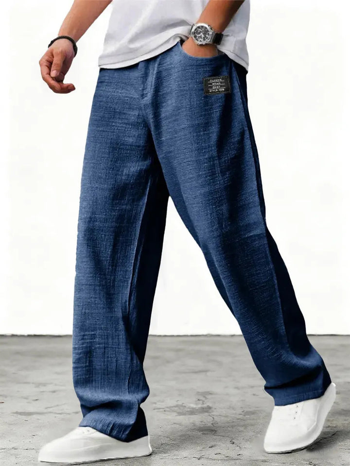 Herren Leinenhose – Leicht, atmungsaktiv und bequem