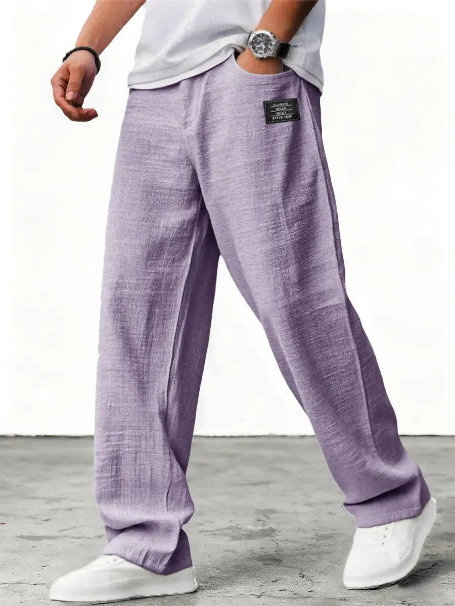 Herren Leinenhose – Leicht, atmungsaktiv und bequem