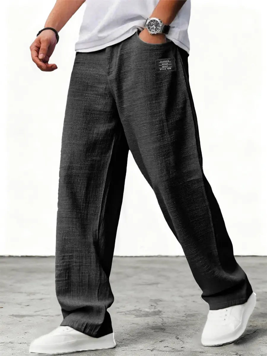 Herren Leinenhose – Leicht, atmungsaktiv und bequem