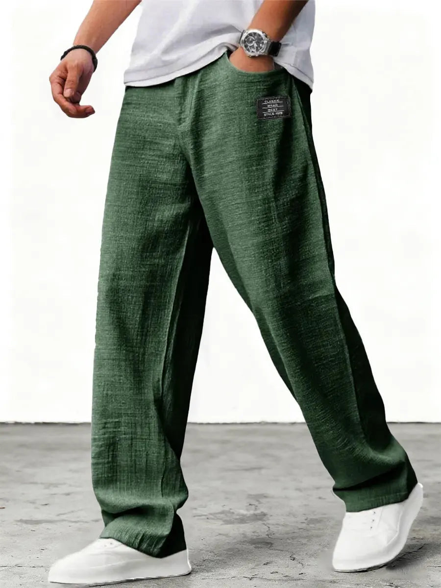 Herren Leinenhose – Leicht, atmungsaktiv und bequem