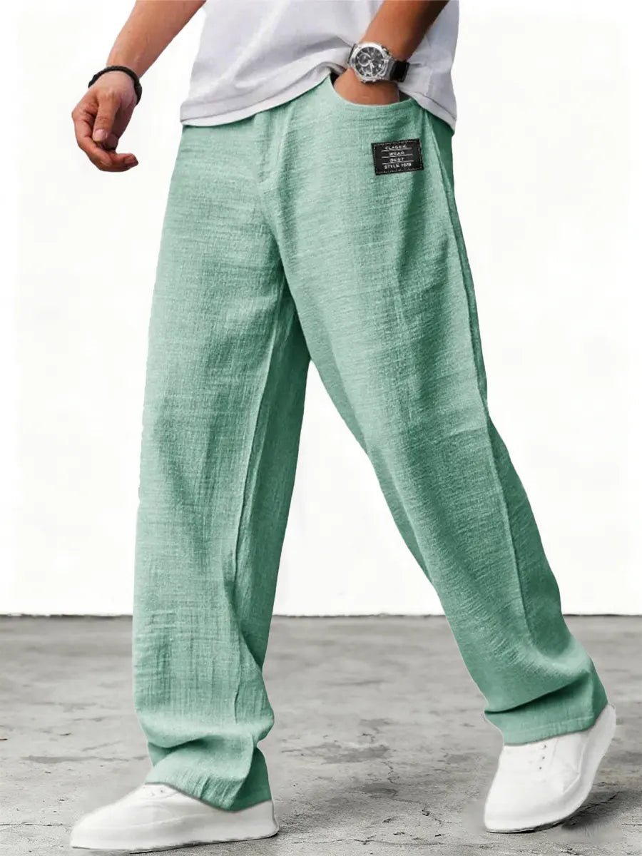 Herren Leinenhose – Leicht, atmungsaktiv und bequem