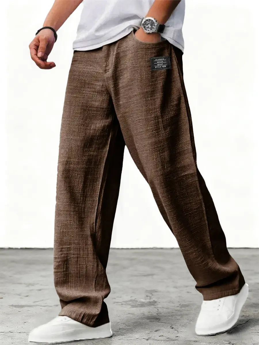 Herren Leinenhose – Leicht, atmungsaktiv und bequem