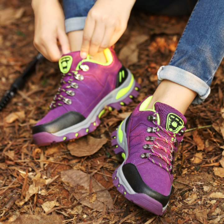 Wanderschuhe mit Schnürsenkeln für Frauen